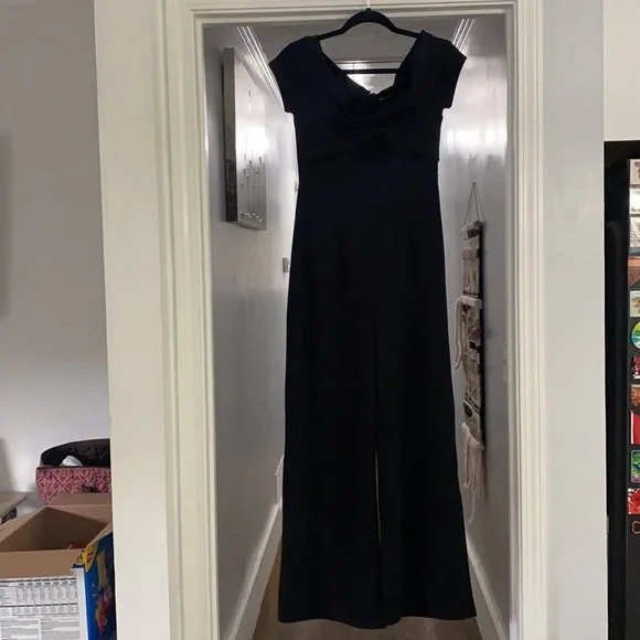 FAVLUX black formal jumpsuit - Picture 2 of 4